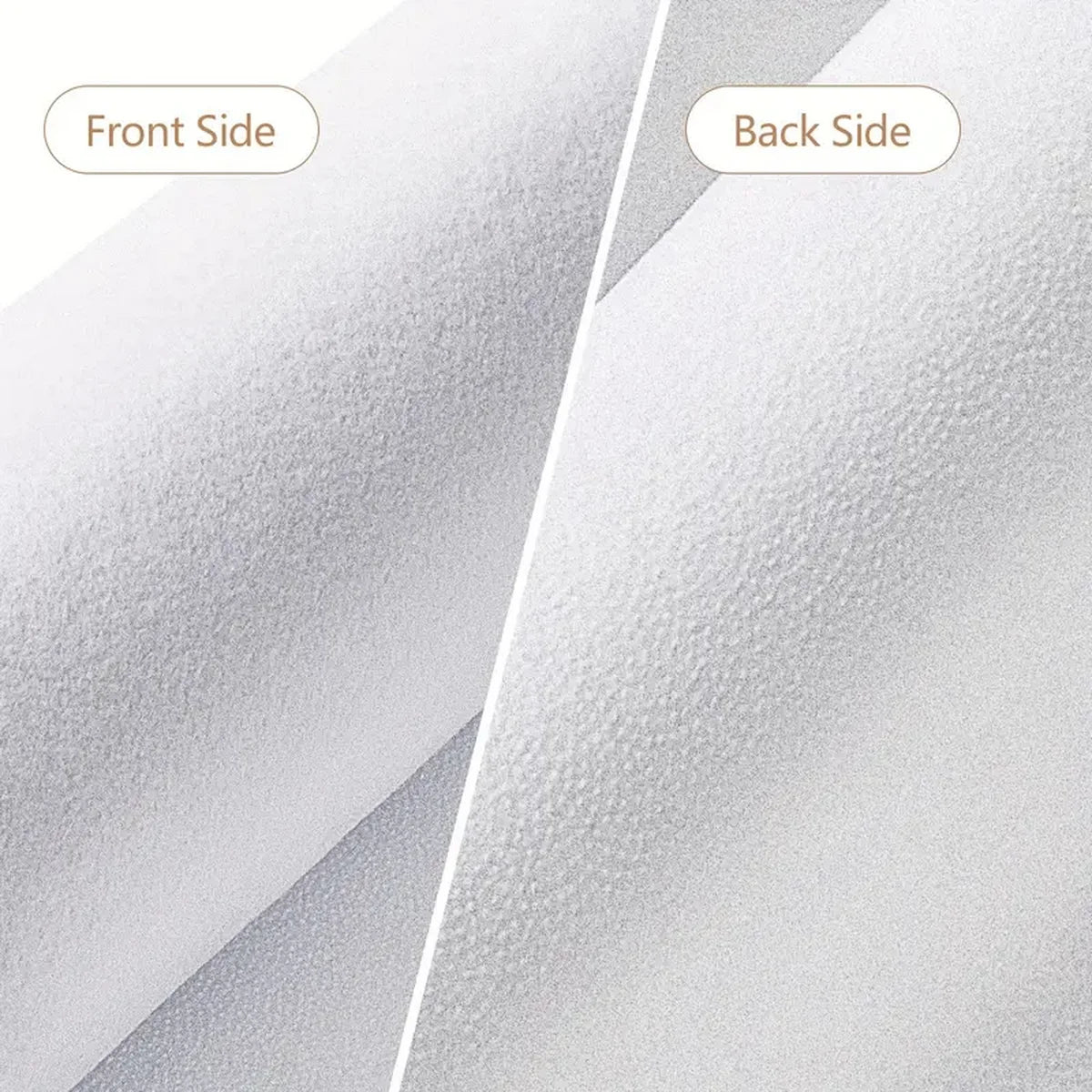 Iron On Fusible Fleece Interfacing Roll 12 Inch by 5 Yard Non Woven Batting for Sewing Crafting and Quilting