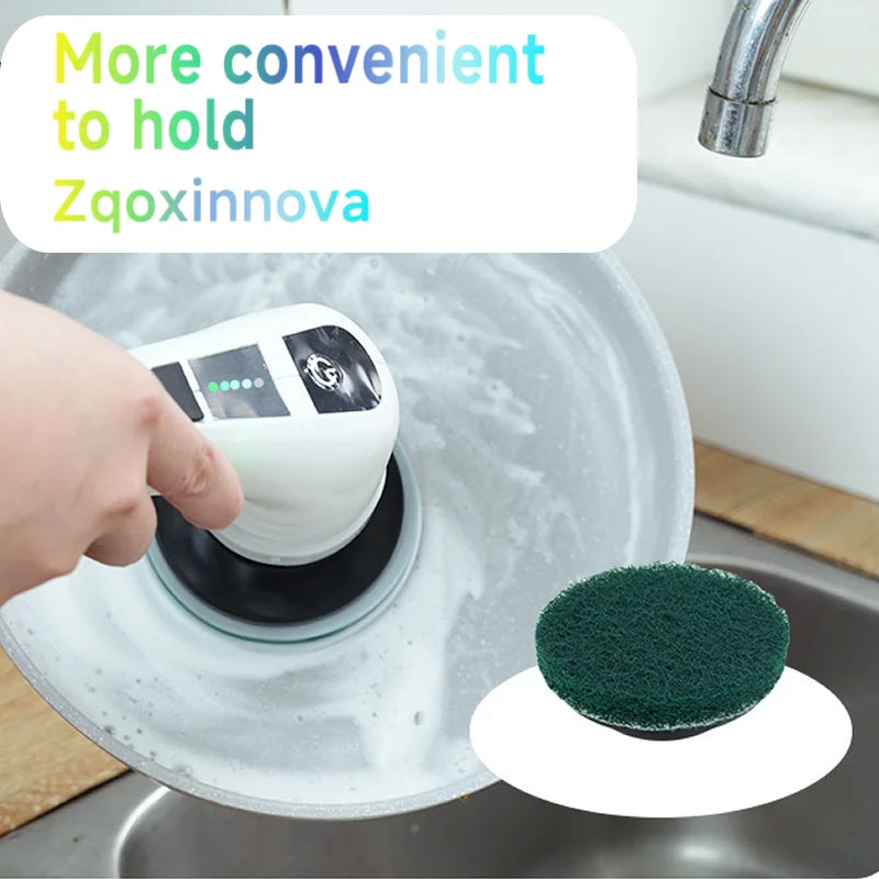 Cordless Electric Spin Scrubber for Home Cleaning Multipurpose Brush for Kitchen Bathroom and Toilet
