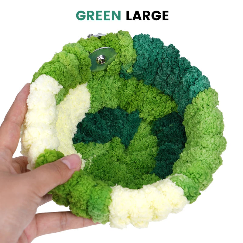 Bird Nest for Cage Warm Bird Nest Bird Beds Parrot Nest Parakeet Nest Cockatiel Bed Winter Sleeping Bed Bird Hammock for Parrot