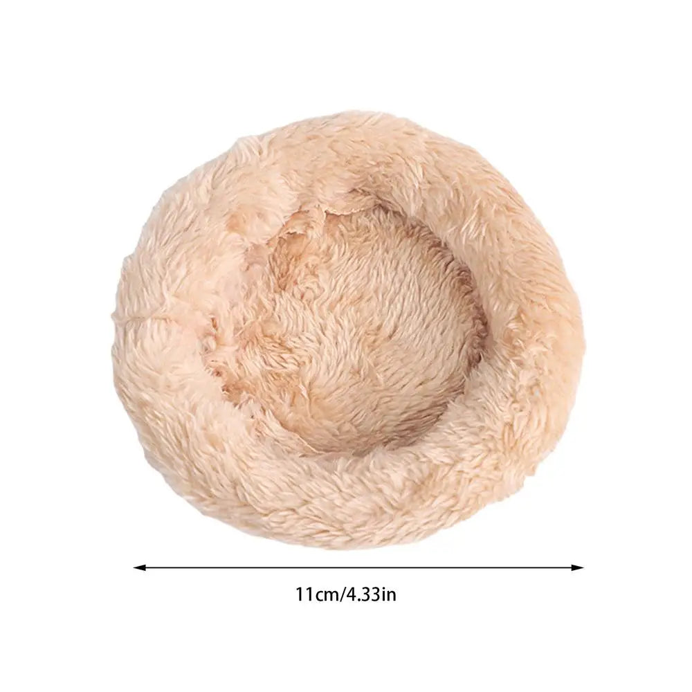 Bird Cotton Nest Coconut Shell Parrot Warm Nest Mat Bird Sleeping Tool with Thickened Edge for Pets Bird Budgie Parakeet