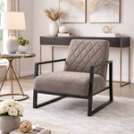 Simone 31" Accent Chair by Primitive Collections - Beige