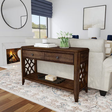 Toledo 48" Sofa Table by Picket House Furnishings - Brown