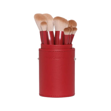 Beauty Creations Cherry Xmas A Cherry-Sweet Holiday Mini (10-Piece) Travel Brush Set