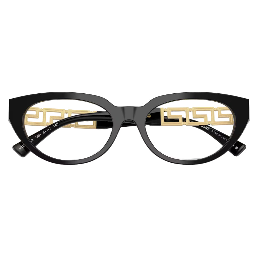 Versace VE3383 Men's Cat-Eye Eyeglasses