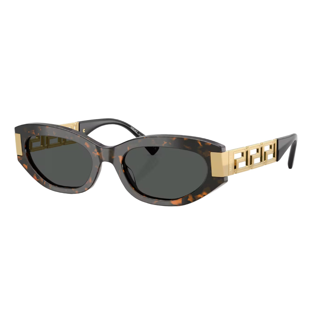 Versace VE4501 Women's Cat-Eye Solid Color Sunglasses