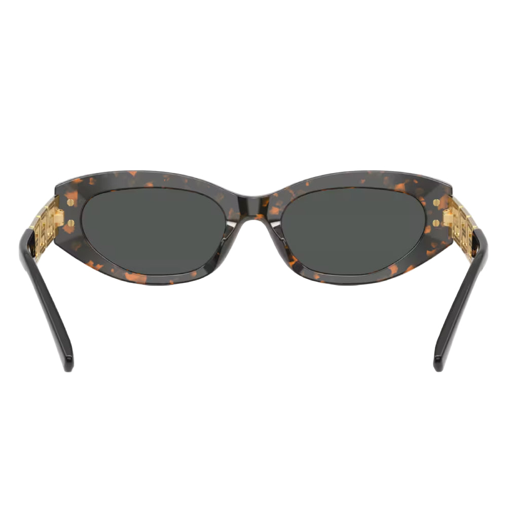 Versace VE4501 Women's Cat-Eye Solid Color Sunglasses
