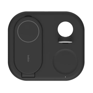 Belkin BoostCharge Qi2 15W 3-in-1 Magnetic Foldable Wireless Charger - Black