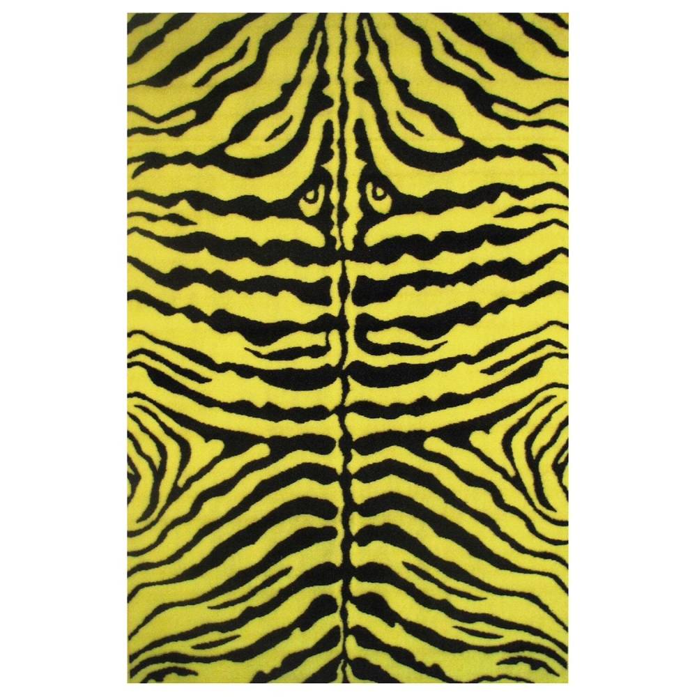 L.A Rugs Fun Time Zebra Skin Rectangular Area Rug