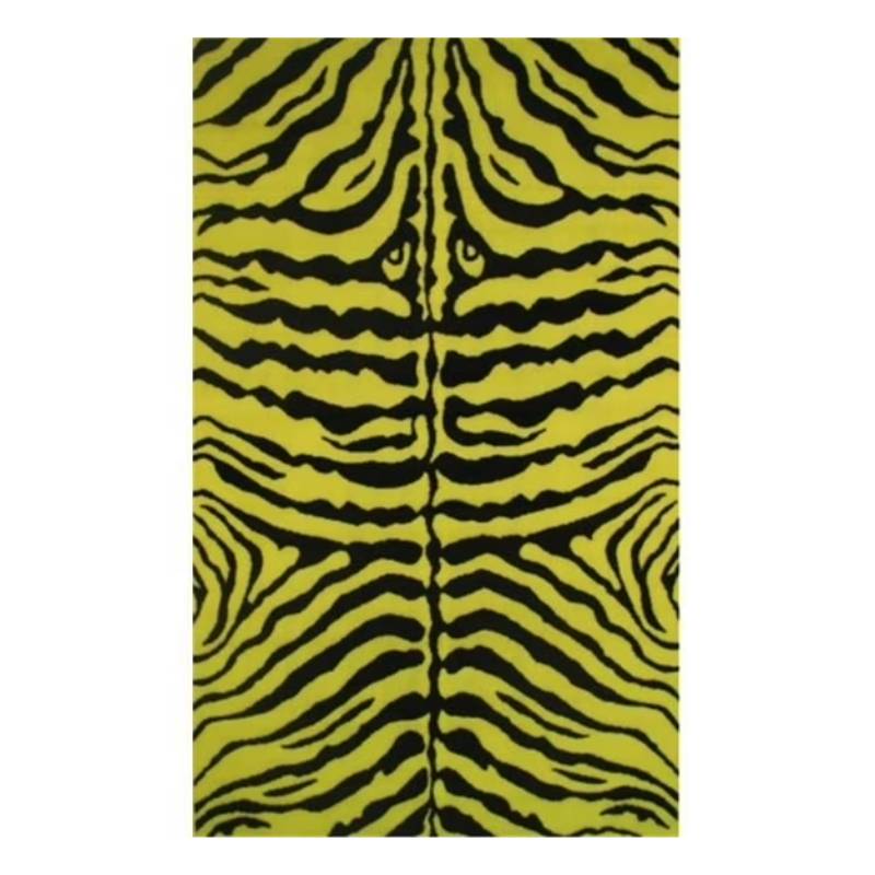 L.A Rugs Fun Time Zebra Skin Rectangular Area Rug