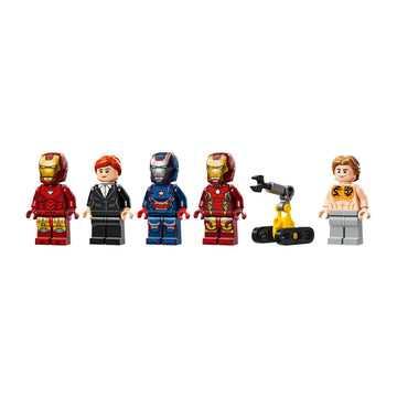 LEGO Marvel Iron Man's Laboratory: Hall of Armor Building Toy Set (384-Pieces)