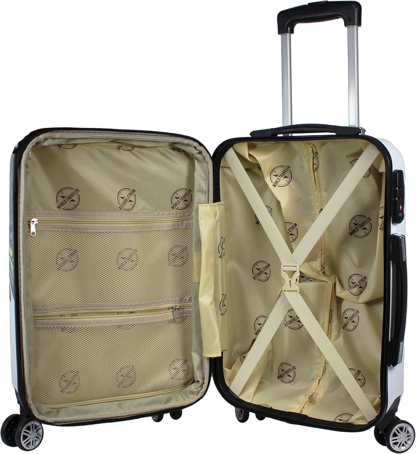 TOI Butterfly 4pc Luggage Set