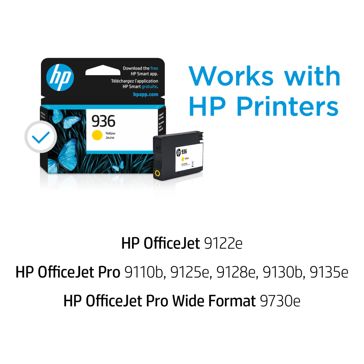 HP 936 4S6V1LN Ink Cartridge - Yellow