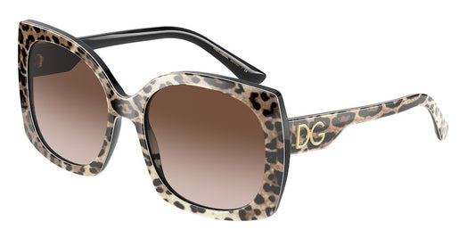 Dolce & Gabbana Brown Gradient Dark Brown Sunglasses