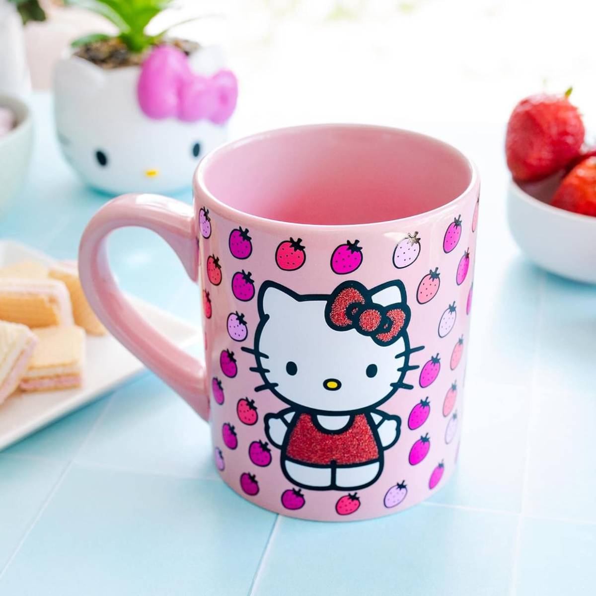 Sanrio Hello Kitty 14 oz Coffee Mug - Pink