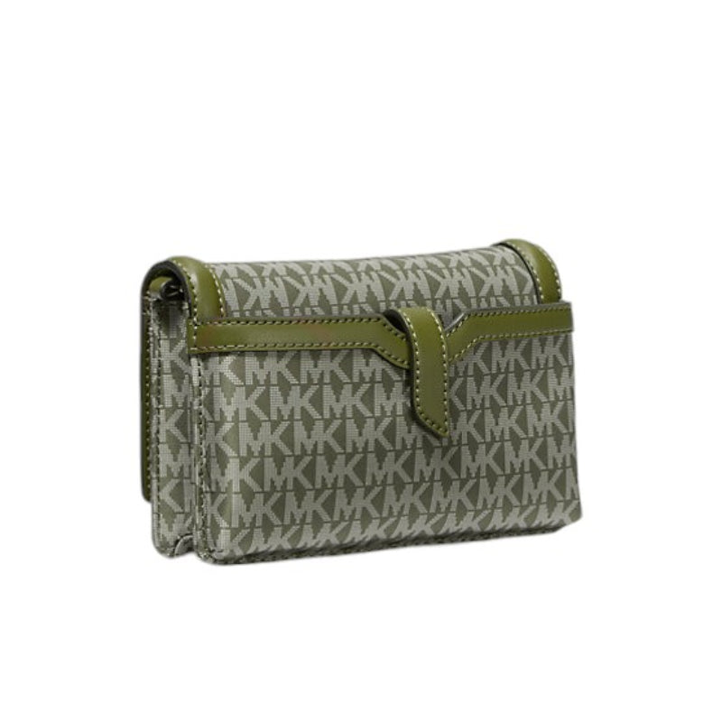 Michael Kors Jet Set Small Crossbody Bag - Smokey Olive