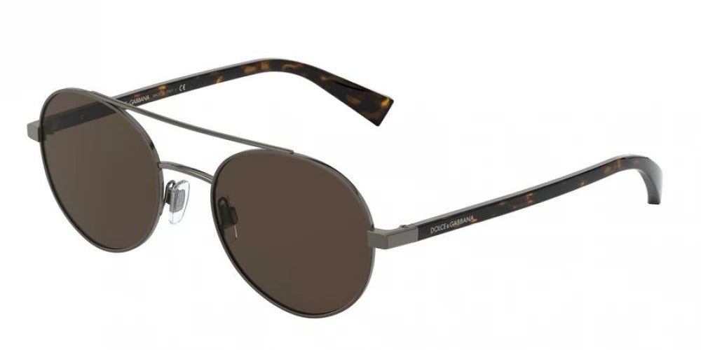 Dolce & Gabbana Bronze/Matte Brown Men's Sunglasses