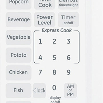 GE GCST14S1WWW 1.4 cu. ft. Countertop Microwave Oven - White