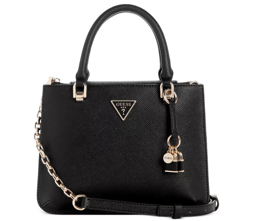 GUESS LLIA Small Girlfriend Satchel - Black