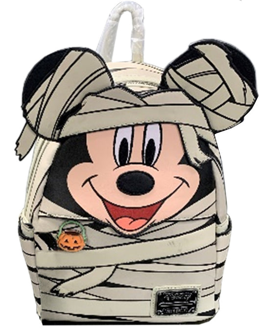 Disney Her Universe Mickey Mouse Mummy Mini Backpack - White/Black