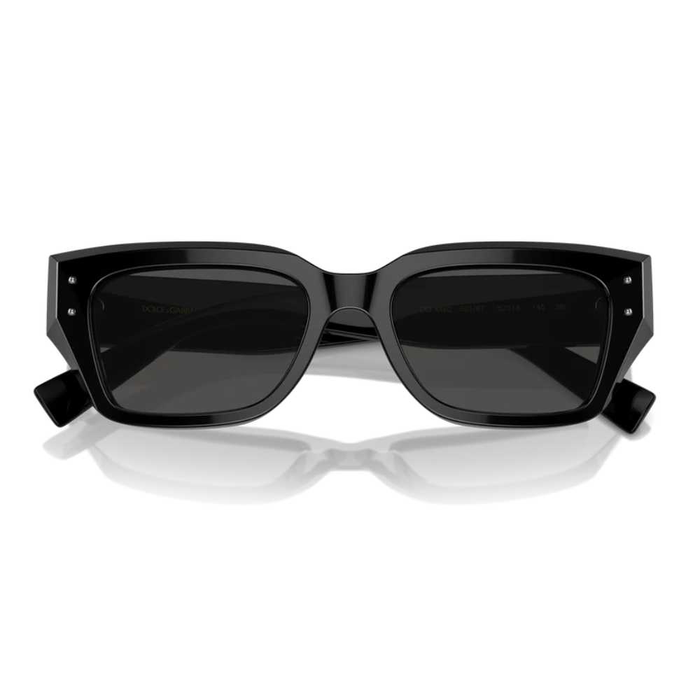 Dolce and Gabbana DG446252501/ Women's Cat Eye Solid Color Sunglasses
