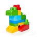 Mega Bloks First Builders Big Building Bag 80-Piece Classic Building Set - Blue - Curacao