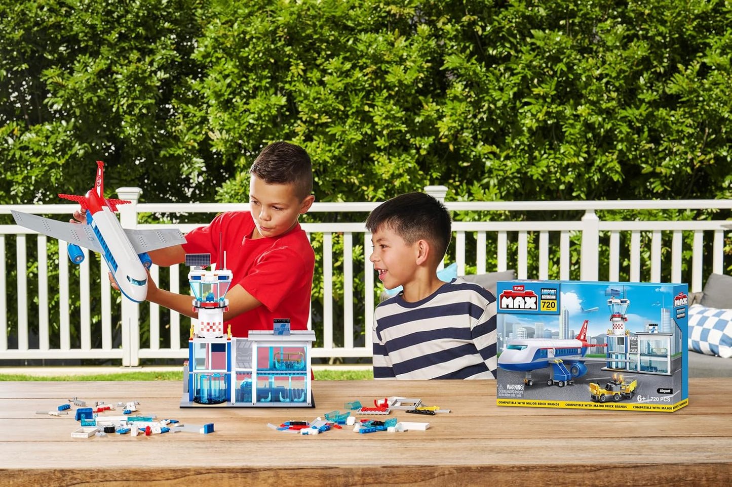 Zuru MAX City US 713 Brick Box Playset Airport