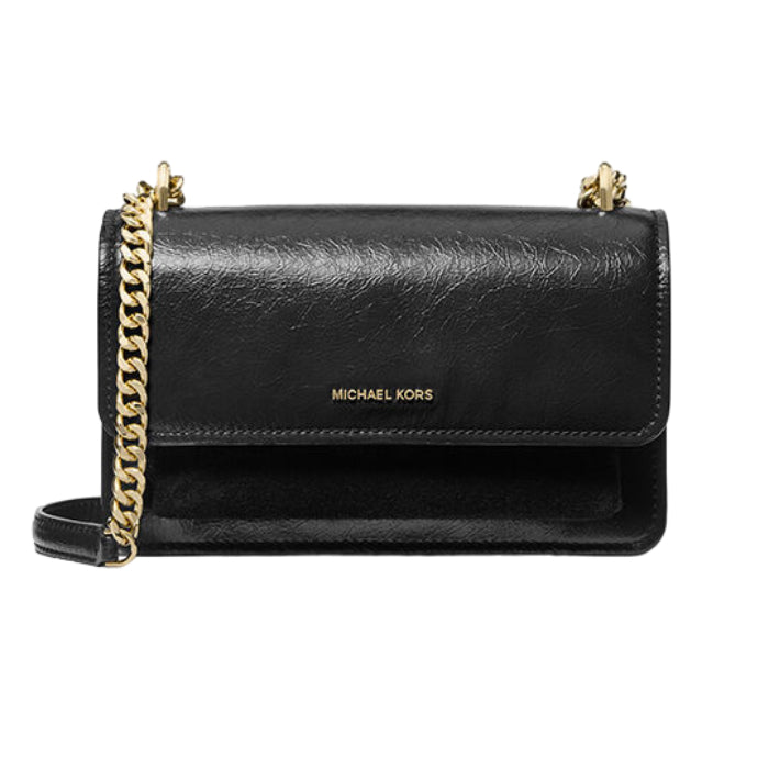 Michael Kors Claire Large Convertible Shoulder Bag - Black