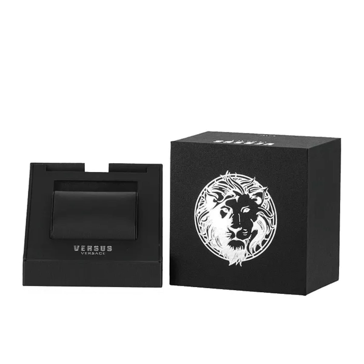 Versus Versace Chrono Lion Arch Men's 44 mm Gold-Tone Bracelet Watch - Black Dial