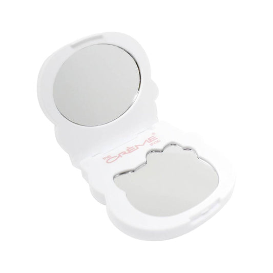 The CrÃ¨me Shop Hello Kitty On-The-Go Compact Mirror Dual-Sided Mirrors - Pink/White