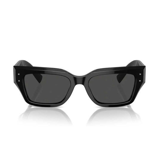 Dolce and Gabbana DG446252501/ Women's Cat Eye Solid Color Sunglasses