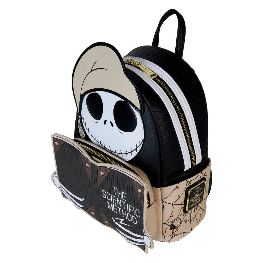 Loungefly Disney Nightmare Before Christmas Bedtime Jack with Scientific Method Backpack