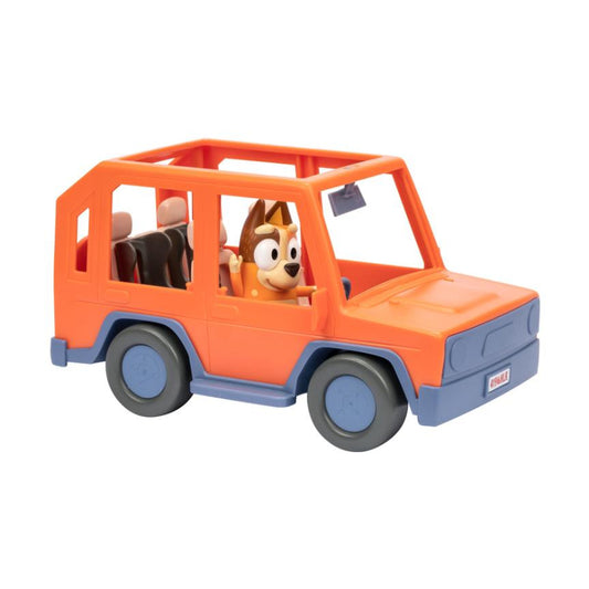 Bluey Heeler Family Road Trip 4WD Vehicle Toy - Orange