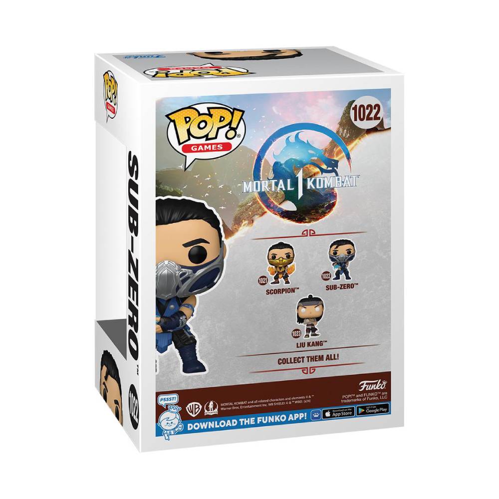 Funko Pop! Sub-Zero Mortal Kombat Figure