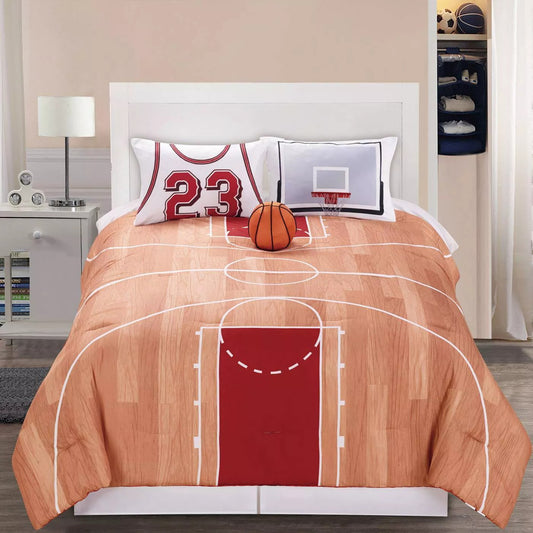 B-Ball 4-Piece Full Comforter Set