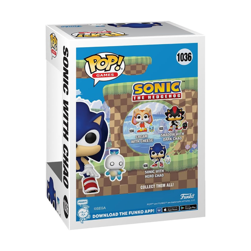 Funko Pop! Sonic The Hedgehog with Chao Figure