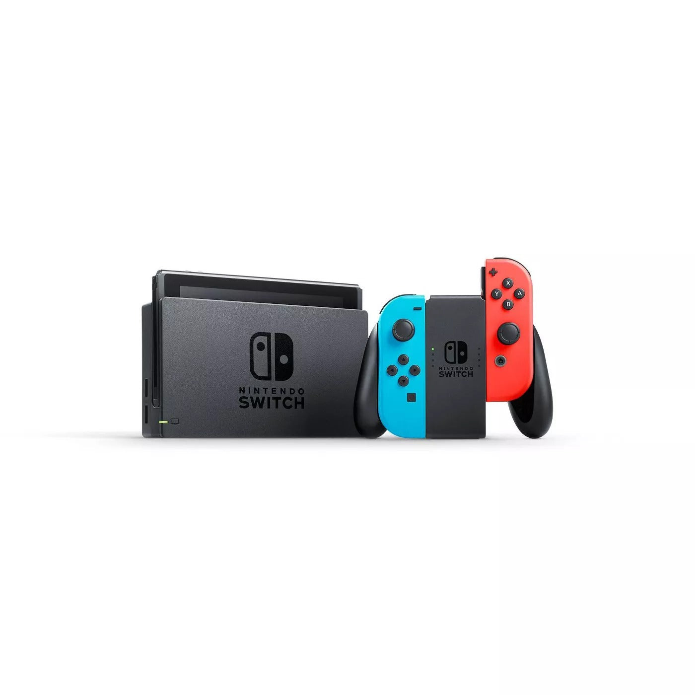 Nintendo-Switch 32GB Console with Neon Blue & Neon Red Joy-Con