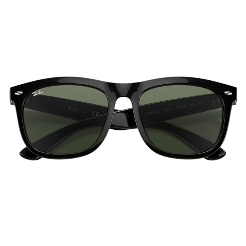 Ray-Ban 0RB4260D Unisex Square Solid Color Sunglasses
