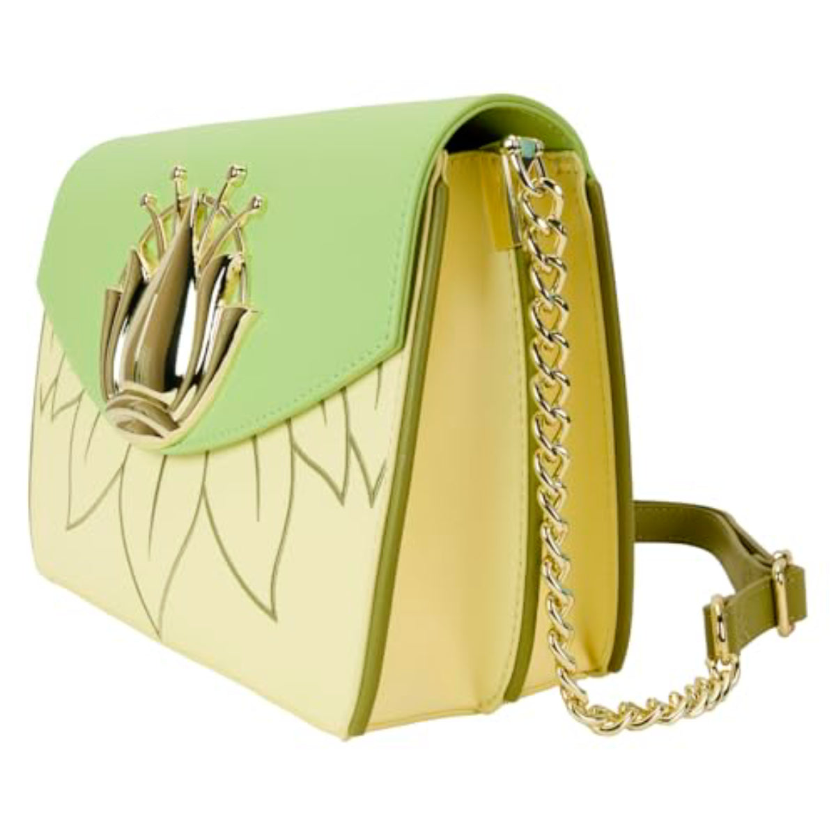 Loungefly Disney The Princess And The Frog 15th Anniversary Cosplay Crossbody Bag - Green/Yellow