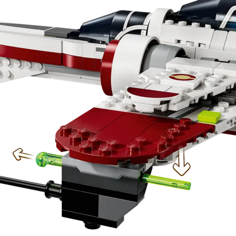 LEGO Star Wars Revenge of the Sith ARC-170 Starfighter Spaceship Buildable Toy Set (497-Pieces)