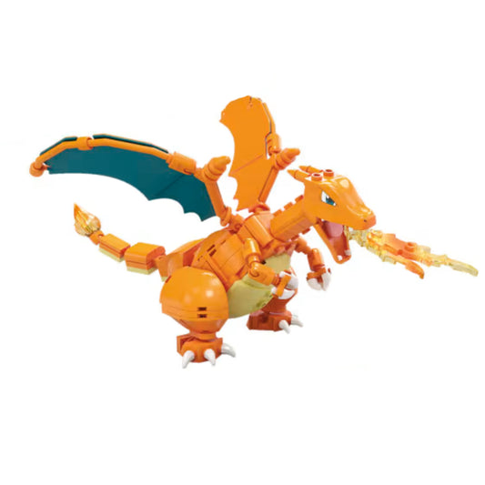 Mega PokÃƒÂ©mon Charizard Building Toy Set (222 Pieces) - Orange