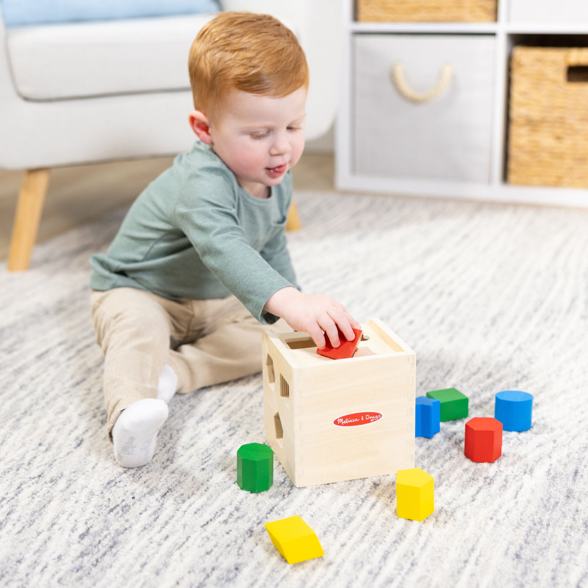 Melissa & Doug Shape Sorting Cube