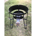 Alpine Cuisine AI26360 High Pressure Burner (5-Piece) - Silver/Black - Curacao