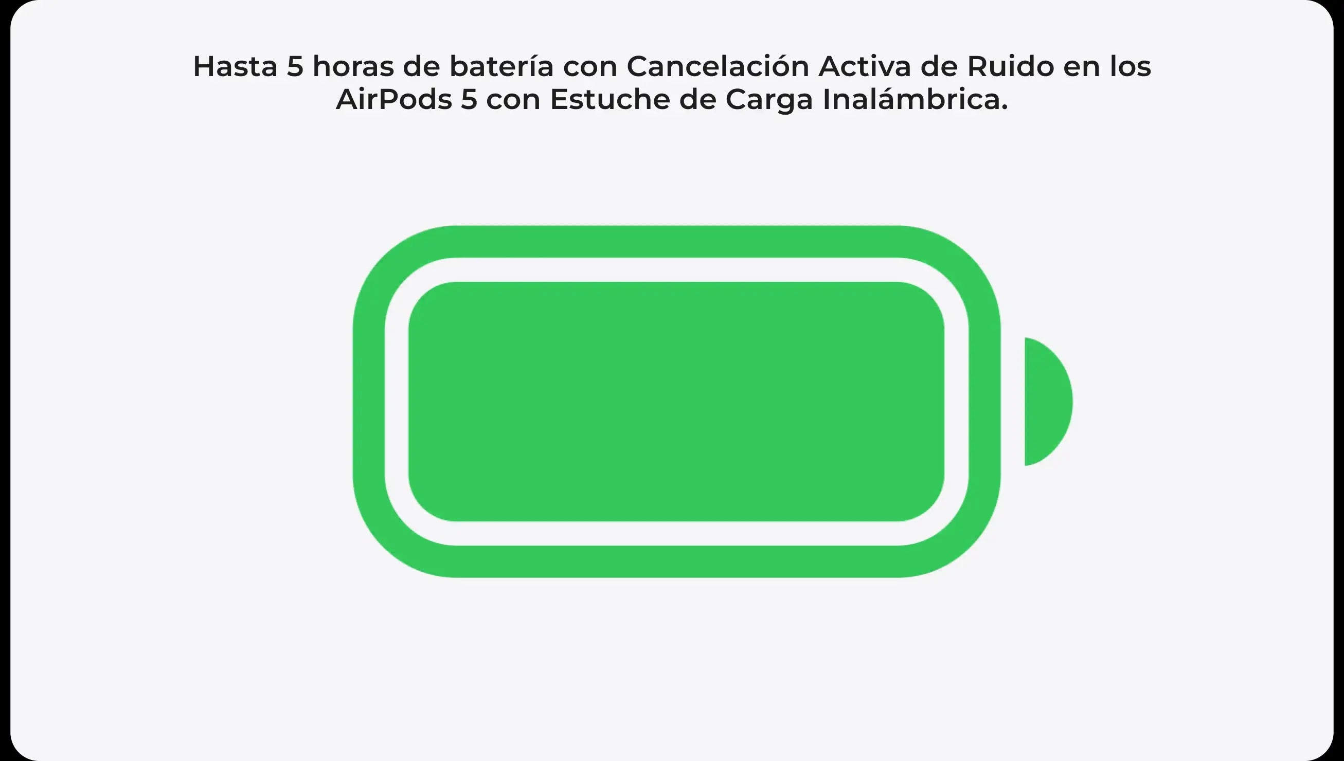 Lo más destacado de los AirPods 5 — 6