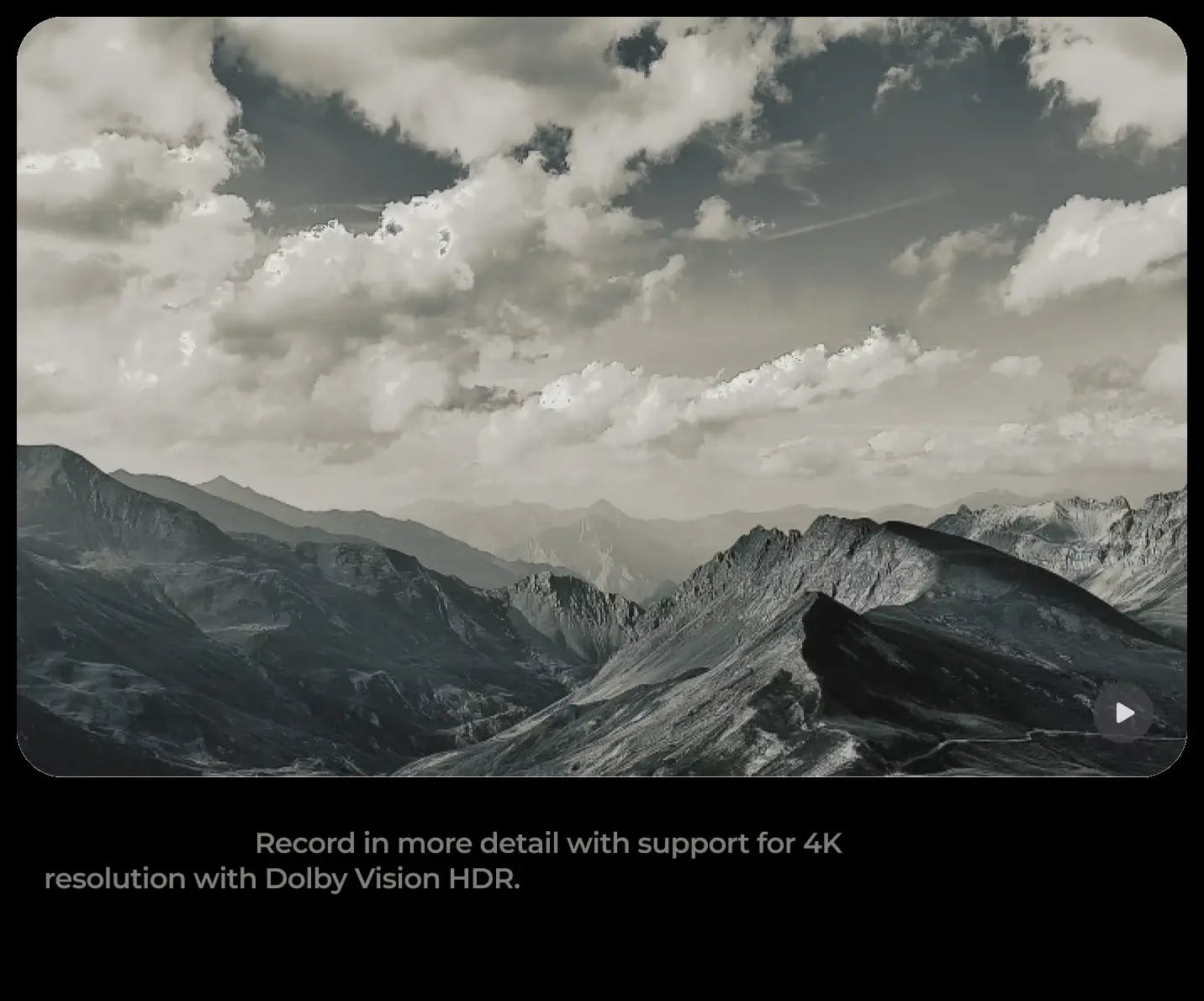 Fully scene. Fully heard. Video features — 2