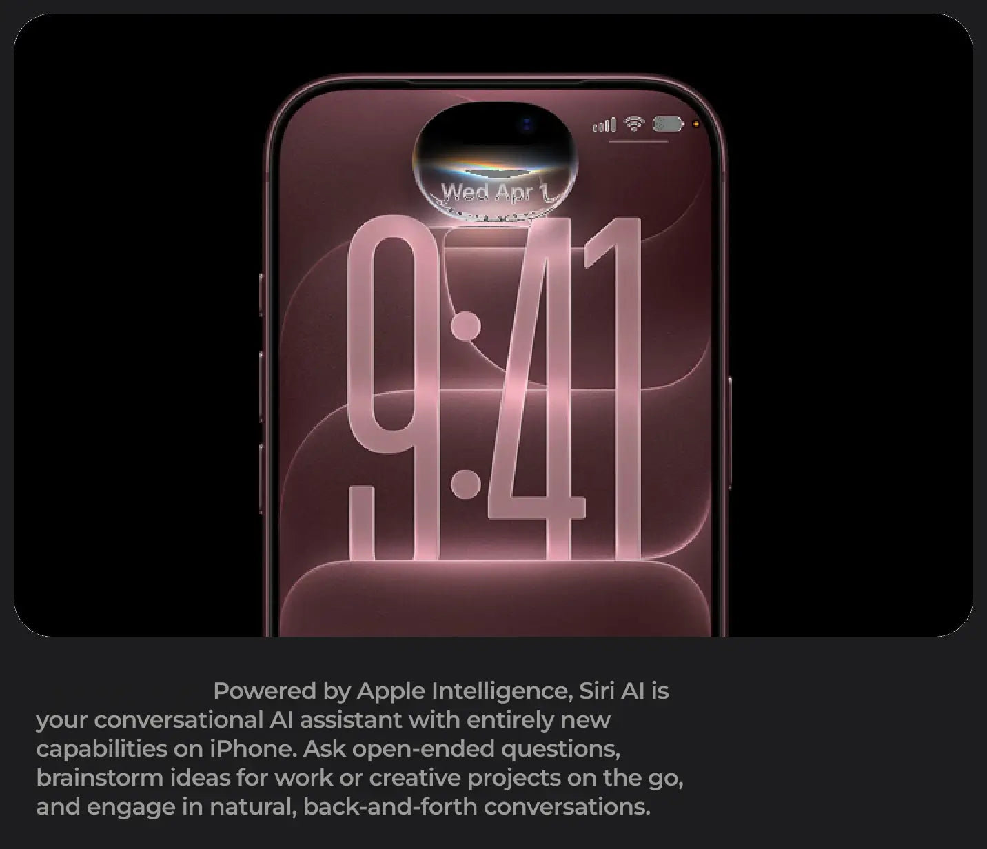 Meet Siri AI — 1