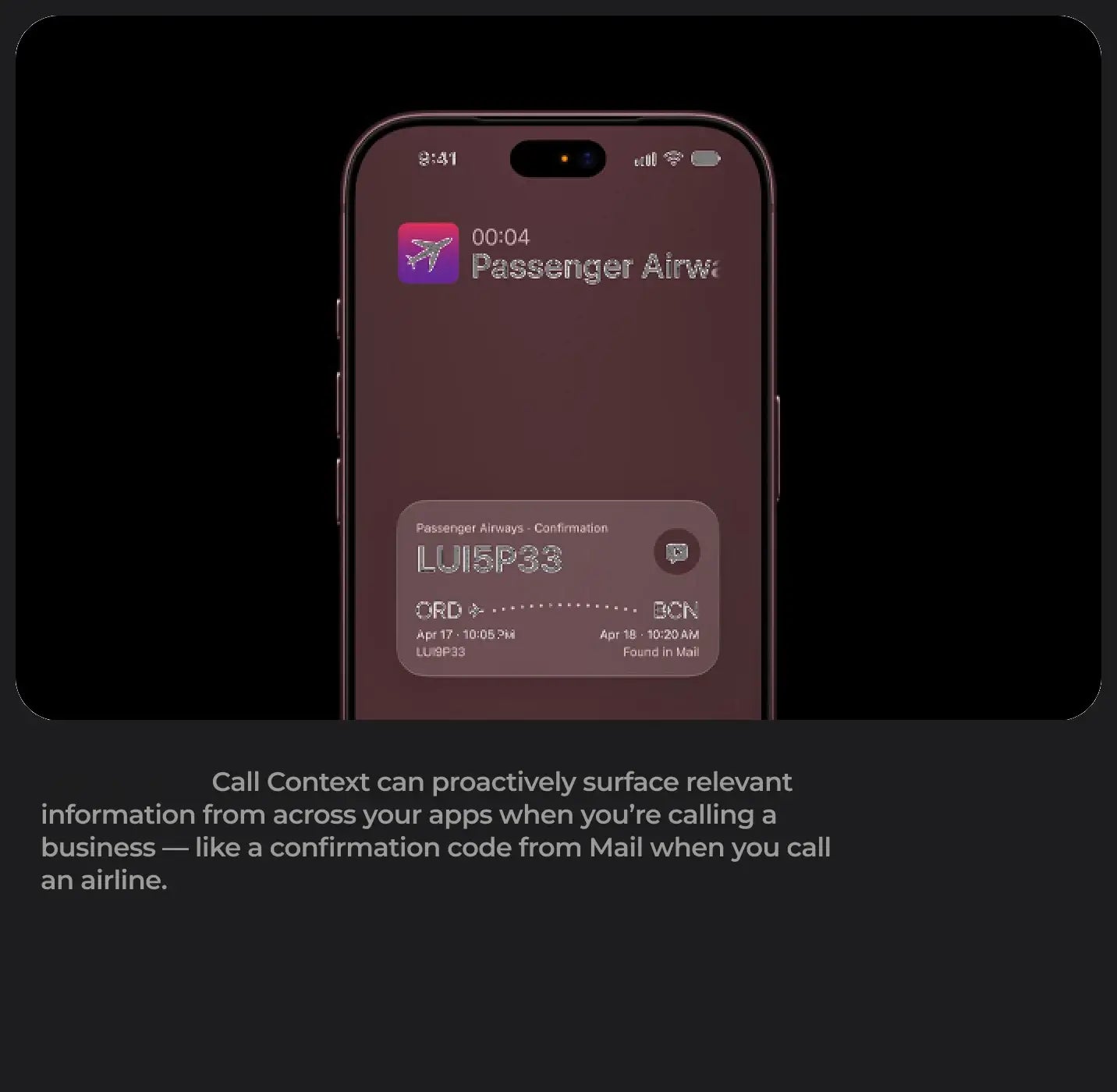 iOS and Apple Intelligence features — 1