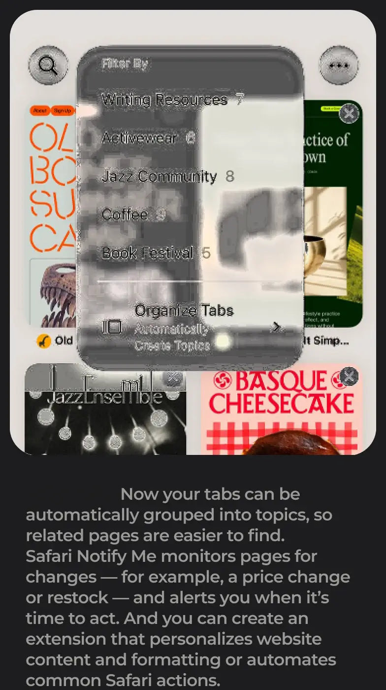 iOS and Apple Intelligence features — 6