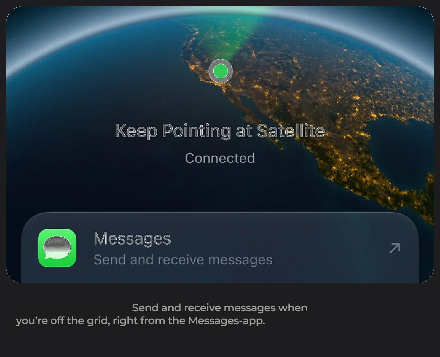 Connectivity features — 2
