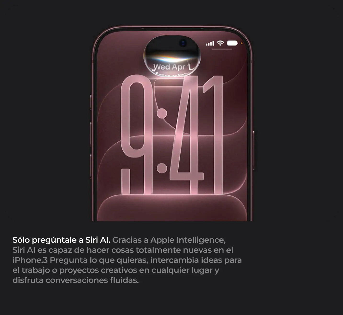 Conoce a Siri AI — 1