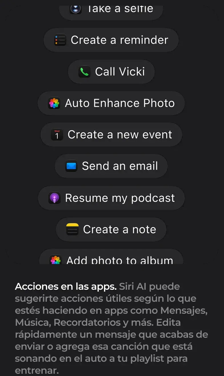 Conoce a Siri AI — 3